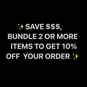 Bundle to save some 💲💲